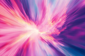 Vibrant, abstract design radiating outwards from a central point.