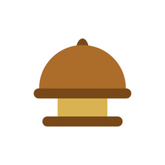 Simple Emergency Bell Illustration Representing Fire Safety Alert System