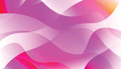 Template Modern Background With Curves Lines. For Elegant Pattern Cover Book. Vector Illustration with Color Gradient.