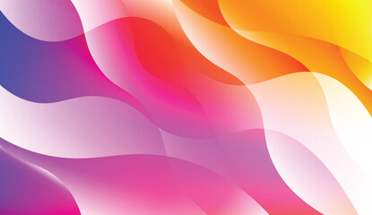 Futuristic Color Design Geometric Wave Shape. For Template Cell Phone Backgrounds. Vector Illustration with Color Gradient.