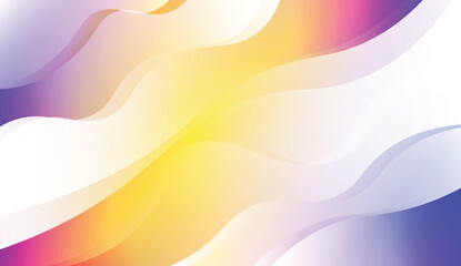 Template Modern Background With Curves Lines. For Elegant Pattern Cover Book. Vector Illustration with Color Gradient.
