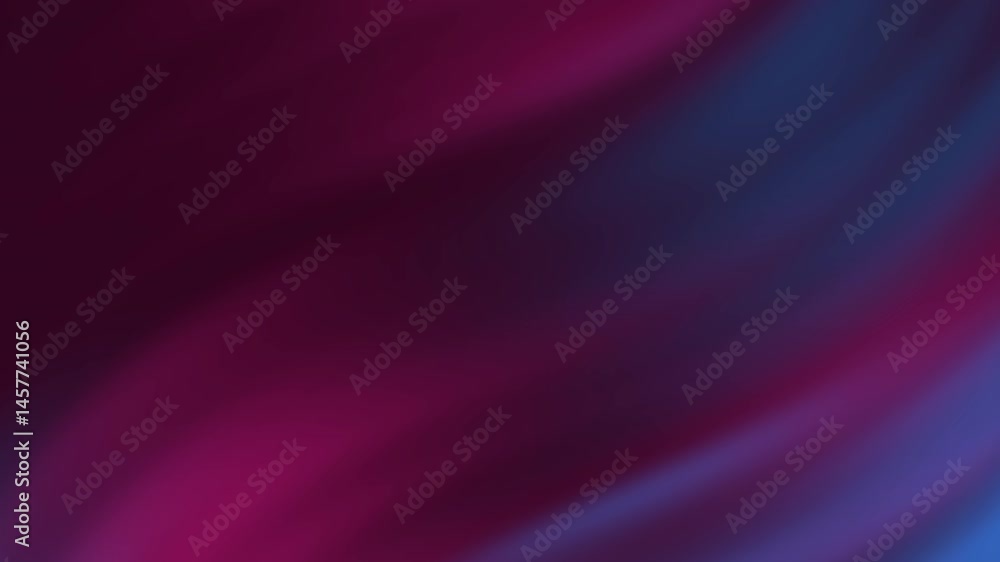 Poster fluid gradients of deep plum and sapphire shimmer creating soft waves of color