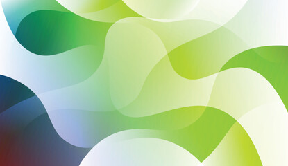 Abstract Shiny Waves. For Your Design Ad, Banner, Cover Page. Vector Illustration with Color Gradient.