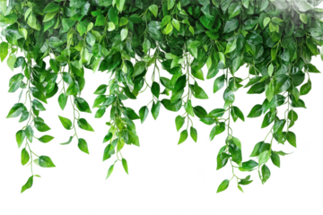 Green, flower, tree, isolated, branch, white, forest