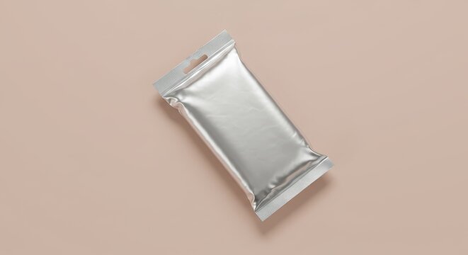 Silver Packaging Mockup