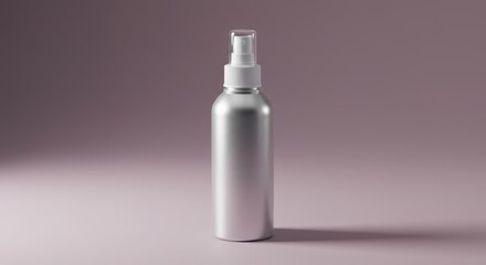 Spray Bottle on Gradient Background