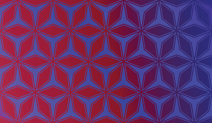 Blurred Background. Futuristic Template. Original Interior Background In Triangles Style. Curved Line. Vector Illustration. For Modern Interior Design, Fashion Print