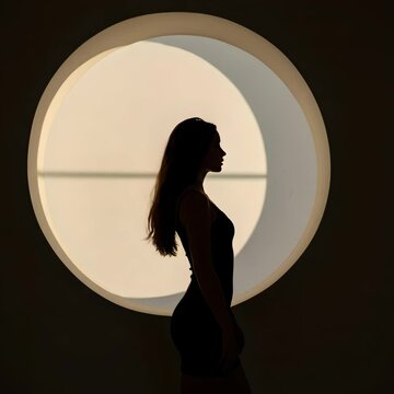 Fashion model studio pictorial