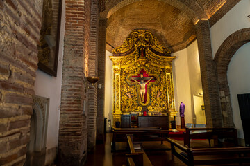 interior of the church
