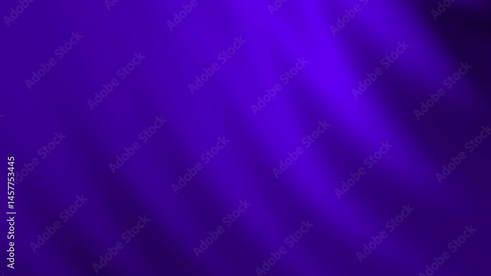 Poster ripples in indigo light cascade across the canvas hinting at an unseen fluid form