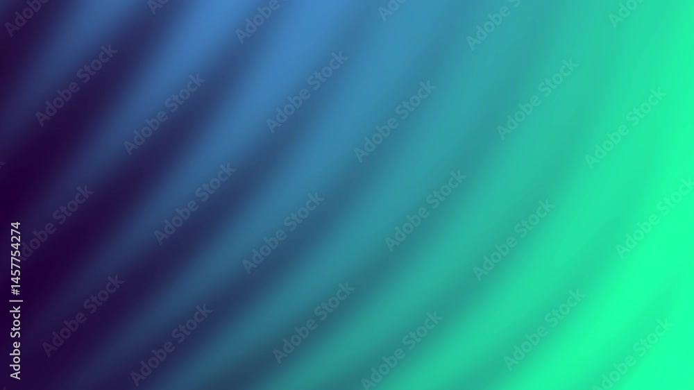 Poster rhythmic gradient of purpleblue hues merging into a vibrant emerald dreamscape defined by subtle par