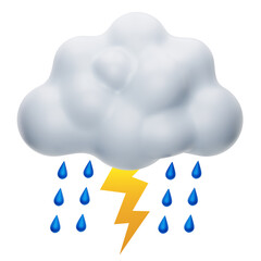cloud and rain
