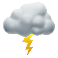cloud and lightning