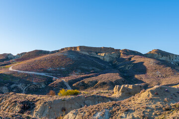 Bannockburn sluicing, and area of countryside outside Cromwell resulting from historic gold...