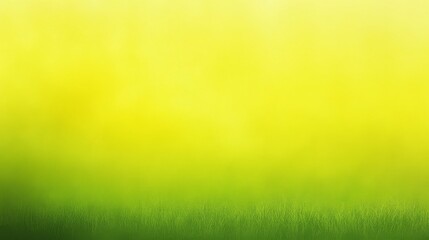 Fototapeta premium Serene Yellow-Green Landscape Gradient Green gradient background. Ecology concept for your graphic design, banner or poster. Vector illustration
