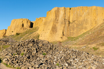Bannockburn sluicing, and area of countryside outside Cromwell resulting from historic gold...