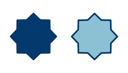 Badge icon vector isolated on white background. Awards icon. Achieve. Stamp