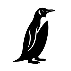 Naklejka premium Penguin and Earth: A Symbol of Wildlife Conservation