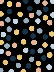 Abstract black circles arranged in a geometric pattern. Isolated and bold, perfect for monochrome designs, packaging, fashion prints, and digital compositions.