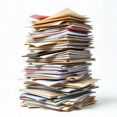 Obraz premium Stack of Organized Papers