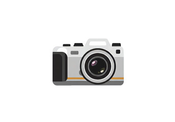 Creative Camera Icon Isolated on Transparent PNG Background – Modern and Artistic Photography Symbol in Unique Design, Ideal for Photography, Media, and Digital Art Applications