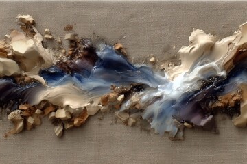 sunset over the river