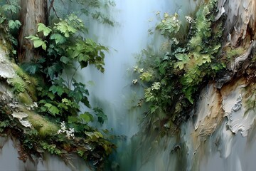waterfall in the forest