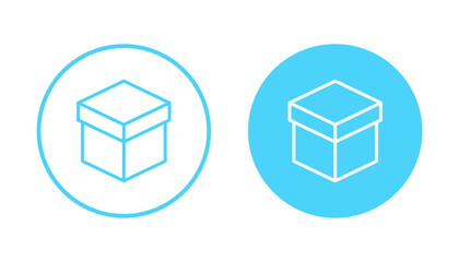 Box icon vector. box sign and symbol, parcel, package