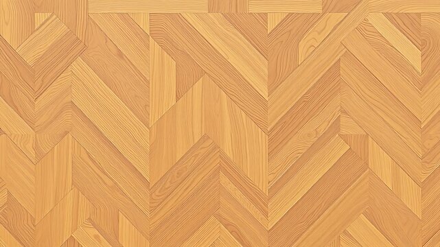 A seamless high-resolution texture of light brown wood parquet floo in a herbone pattern ideal for interior design projects.