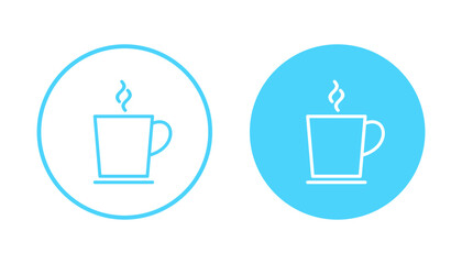 coffee cup icon vector. cup a coffee sign and symbol