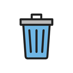 Adobe Illustrator Artwork bin icon vector illustration