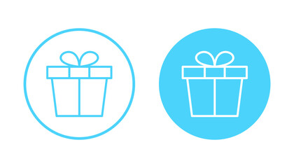 Gift icon vector. gift sign and symbol. birthday gift