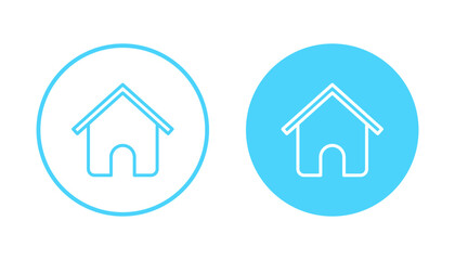 House icon vector. Home sign and symbol