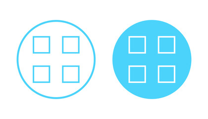 Obraz premium Menu icon vector. web menu sign and symbol. hamburger menu symbol