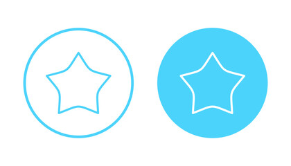 Star icon vector. rating sign and symbol. favourite star icon