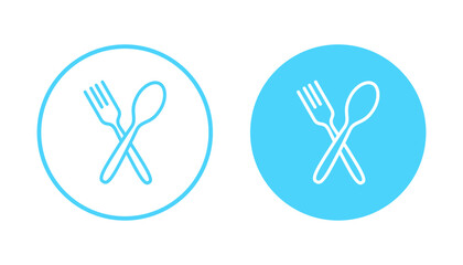 spoon and fork icon vector. spoon, fork and knife icon vector. restaurant sign and symbol