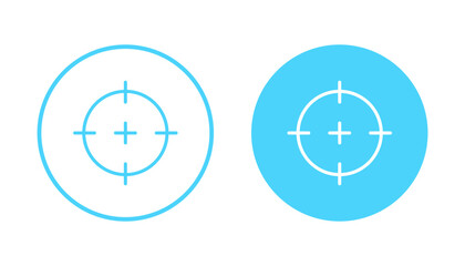 Target icon vector. goal icon vector. target marketing sign and symbol