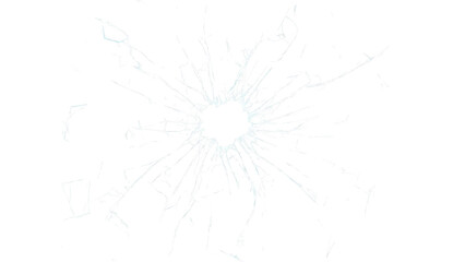 Transparent Cracked Glass Texture, broken window glass, transparent shatter, shatter texture, broken glass on transparent.