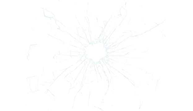 Transparent Cracked Glass Texture, broken window glass, transparent shatter, shatter texture, broken glass on transparent.