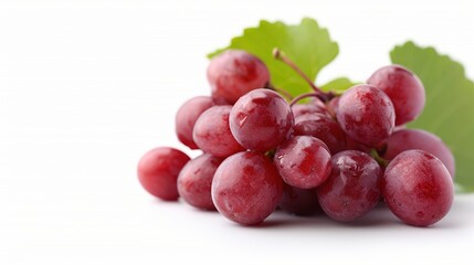 Fototapeta premium Fresh Red Grapes Bunch