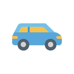 toy car isolated on white