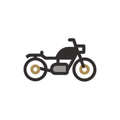 Fototapeta premium scooter isolated on white background