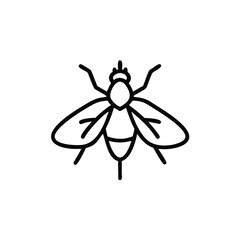 vector illustration of a bug