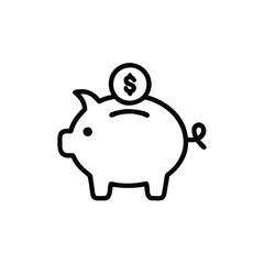 Adobe Illustrator Artwork pig icon vector illustration