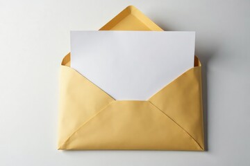 Sealed envelope, confidential document on white , veiled, legal