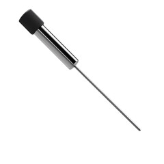 Obraz premium Precision Metal Probe with Black Handle -