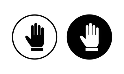 Hand icon vector illustration. hand sign and symbol. hand gesture