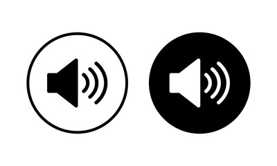 Speaker icon vector illustration. volume sign and symbol. loudspeaker icon. sound symbol