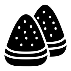 Watermelon Solid Icon