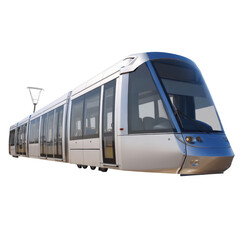 Modern Light Rail Transit Vehicle - Clean and